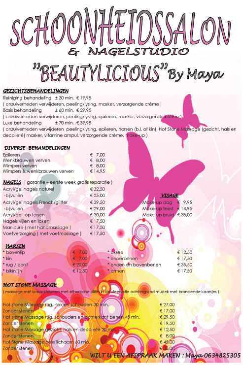 Schoonheidssalon en nagelstudio